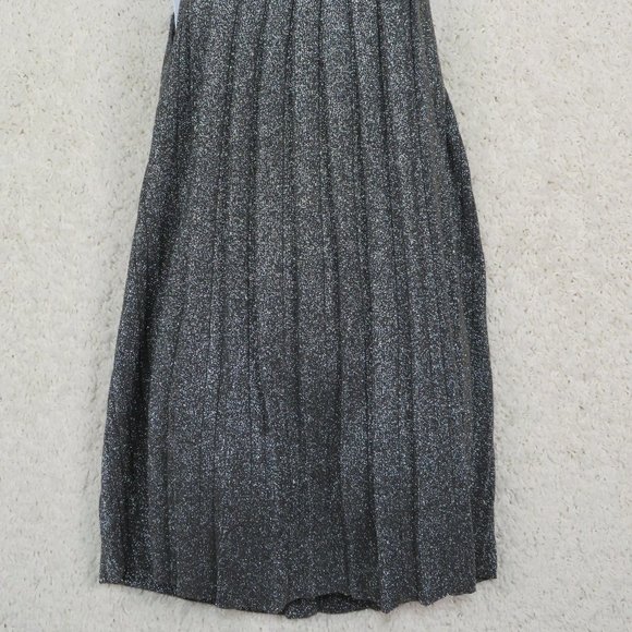 KENAR* Women's Sleeveless Curved Hem Crew Neck Pullover Pleaded Blouse Size~ XL - Picture 3 of 8